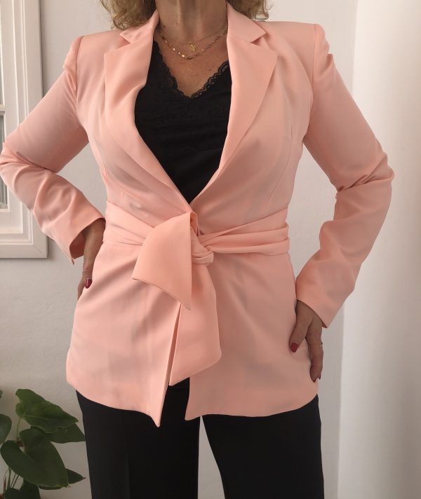 Blazer lazo rosa - Imagen 2