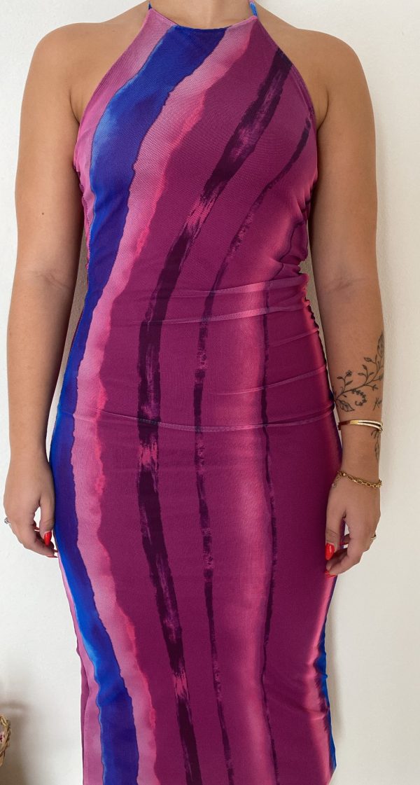 Vestido de tul morado - Imagen 2