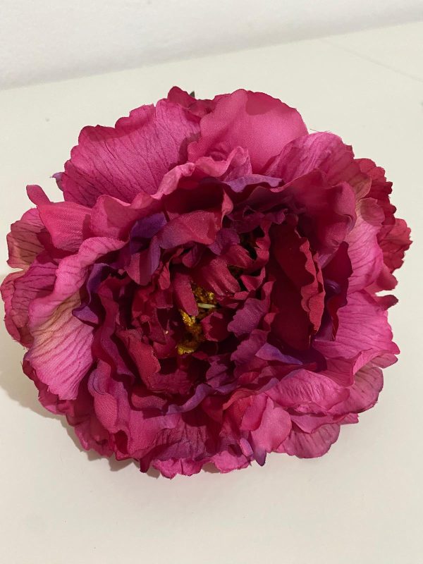 Peonía fucsia y roja - Imagen 2