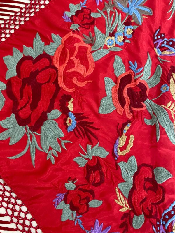 Mantoncillo de flamenca modelo Rocío - Imagen 3