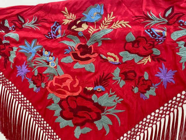 Mantoncillo de flamenca modelo Rocío