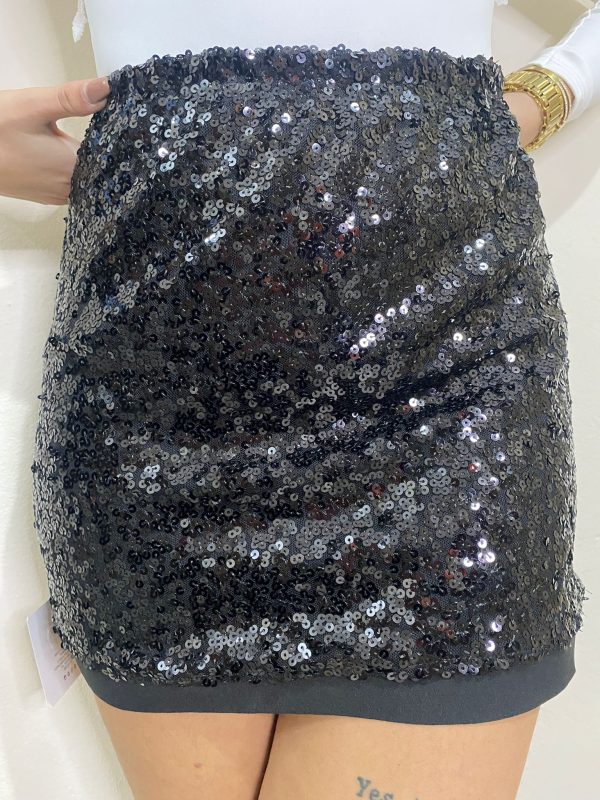 Falda lentejuelas - Imagen 2