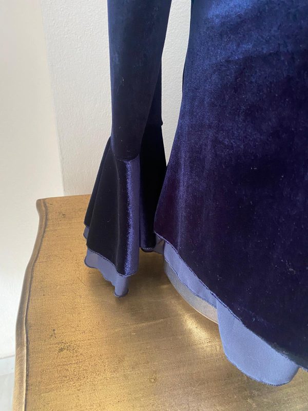 Blusa terciopelo y gasa - Imagen 5