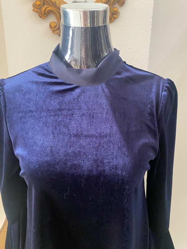 Blusa terciopelo y gasa - Imagen 4