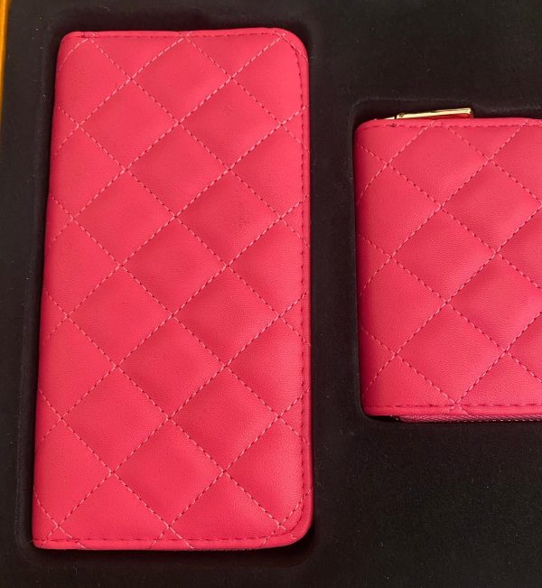 Juego de cartera y tarjetero varios colores - Imagen 3