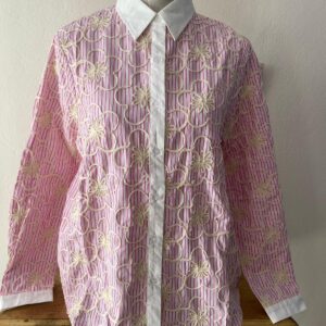 Blusa de algodón bordada