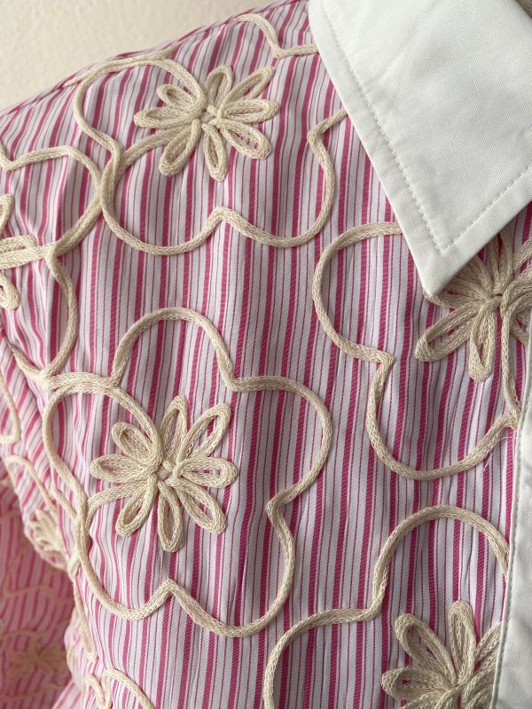 Blusa de algodón bordada - Imagen 4