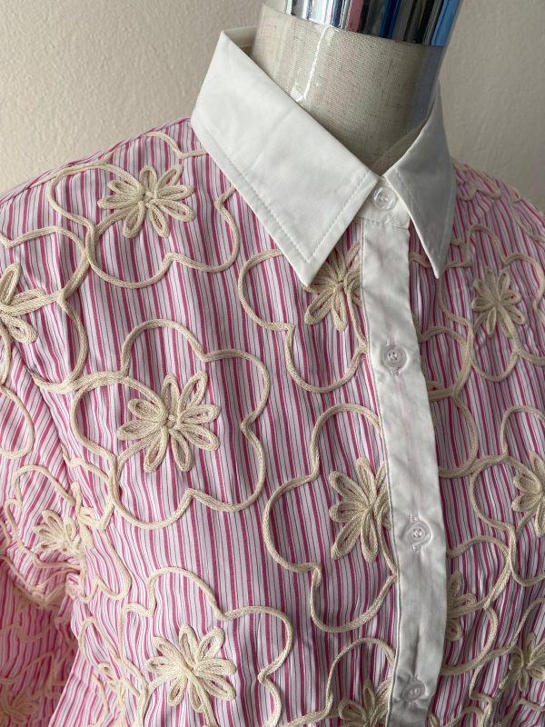 Blusa de algodón bordada - Imagen 3