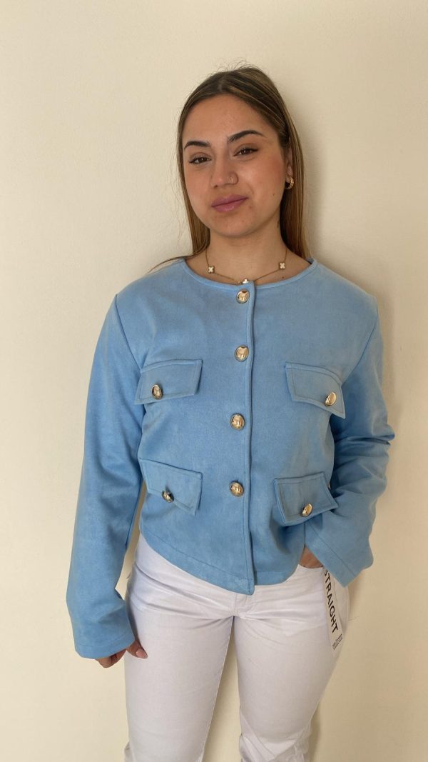 Chaqueta de piel vuelta varios colores - Imagen 3