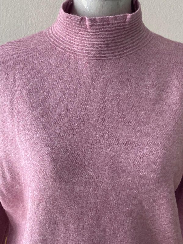 Jersey lana fina dos colores - Imagen 4