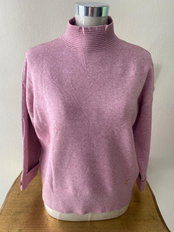 Jersey lana fina dos colores - Imagen 2