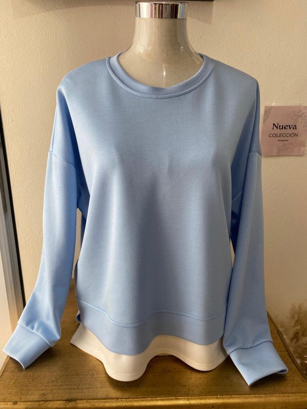 Sudadera tejido cálido 2 colores