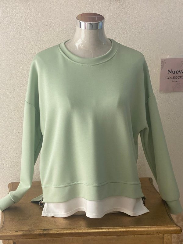 Sudadera tejido cálido 2 colores - Imagen 2