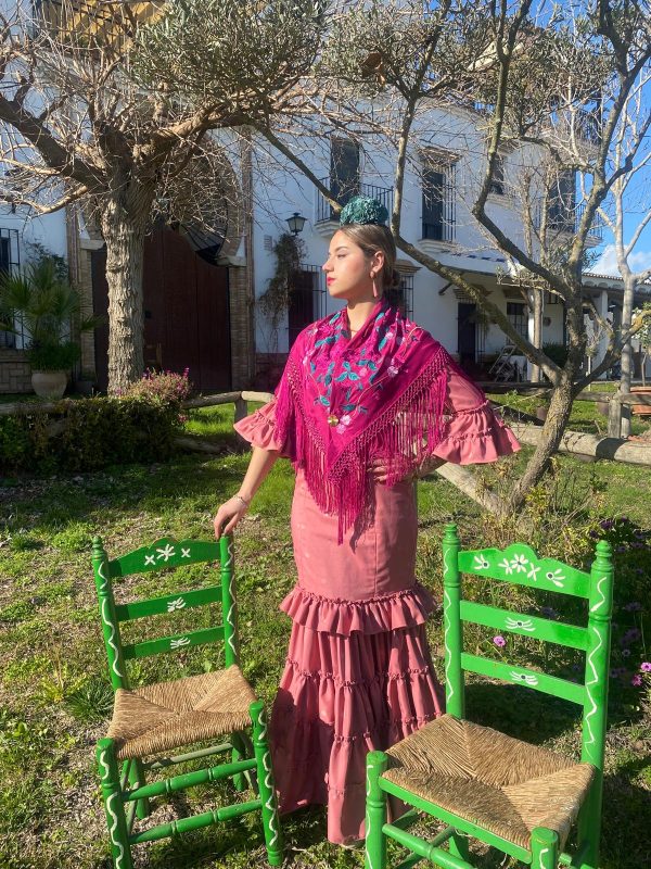 Mantoncillo de flamenca modelo Lucia - Imagen 2