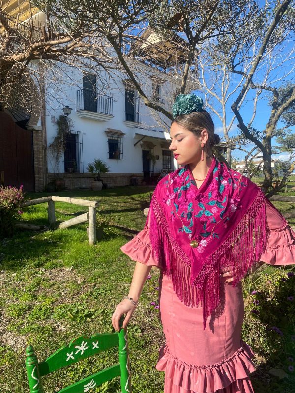 Mantoncillo de flamenca modelo Lucia