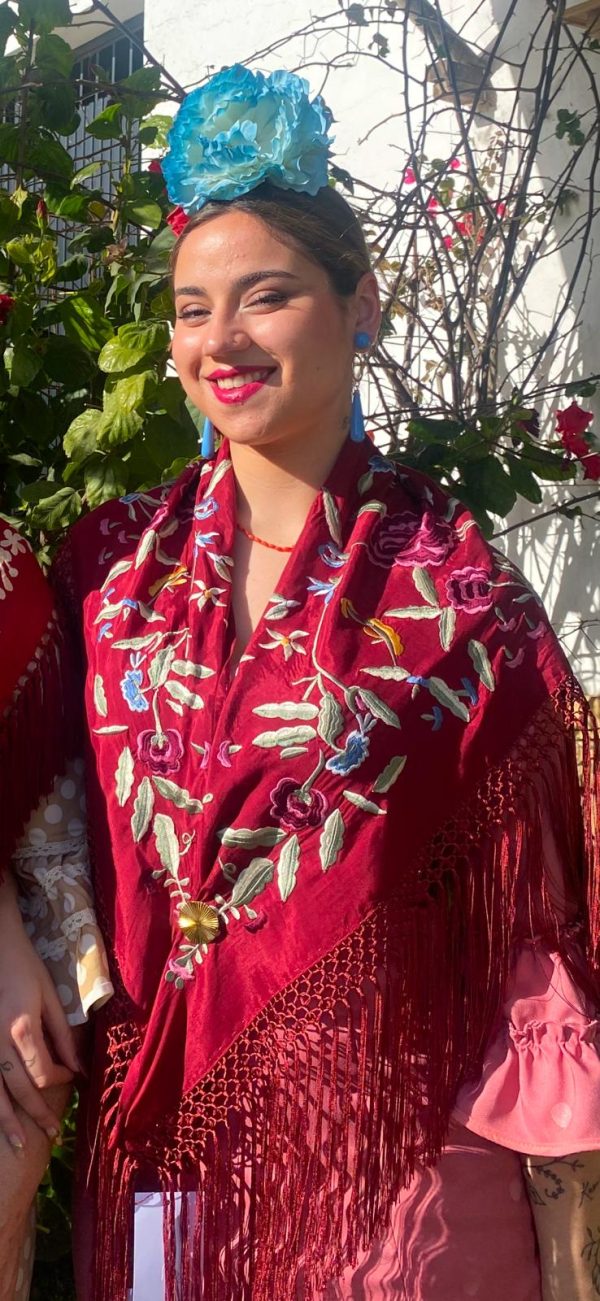 Mantón de flamenca modelo Carla