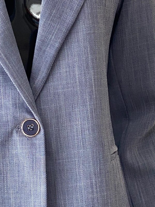 Traje de chaqueta celeste - Imagen 2