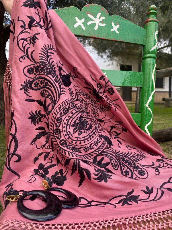 Mantoncillo de flamenca modelo Gabriela maquillaje - Imagen 5