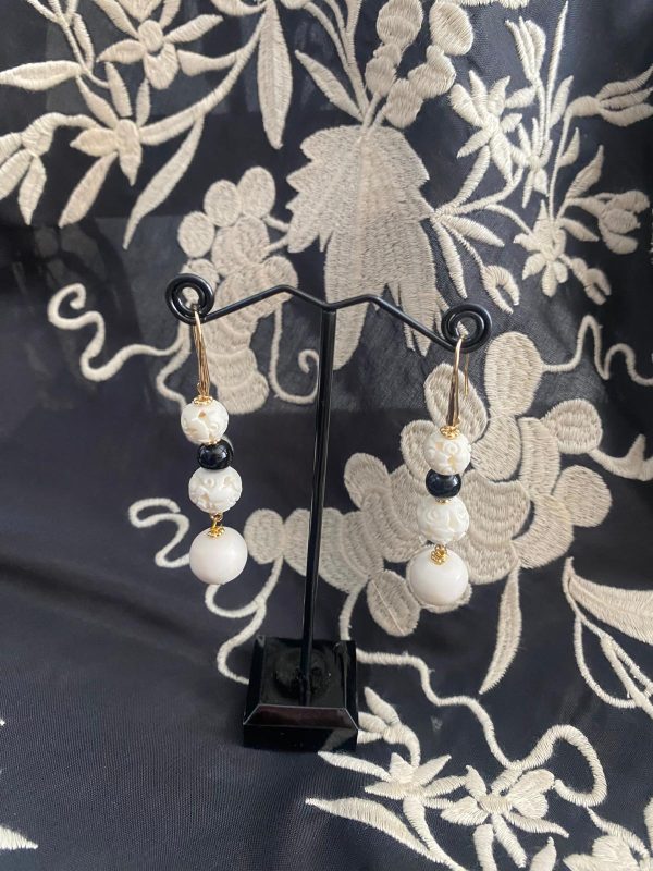 Mantoncillo de flamenca modelo Daniela negro - Imagen 2