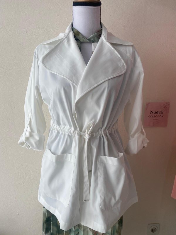 Parka  color blanco - Imagen 3