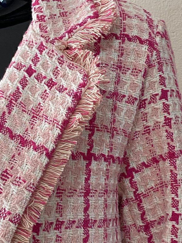 Chaqueta con solapa estilo Chanel - Imagen 5