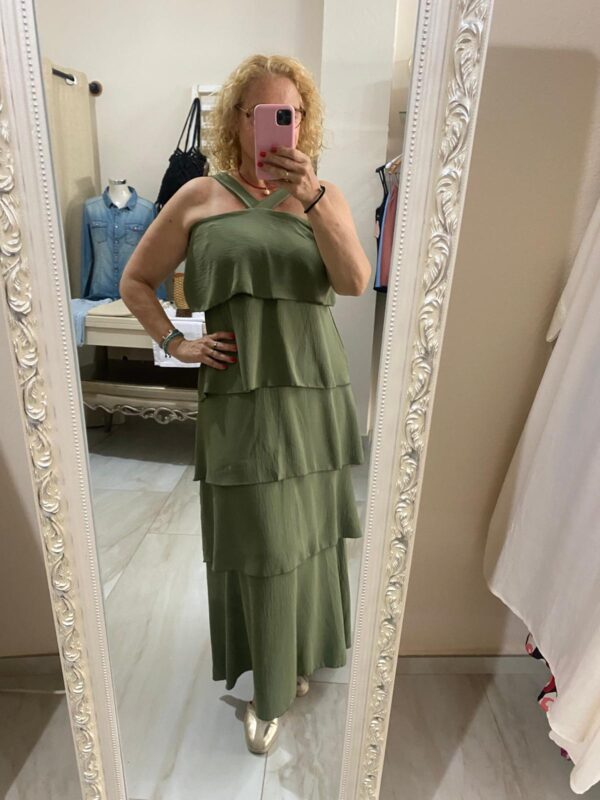 Vestido volante varios colores