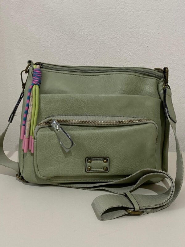 Bolso polipiel verde