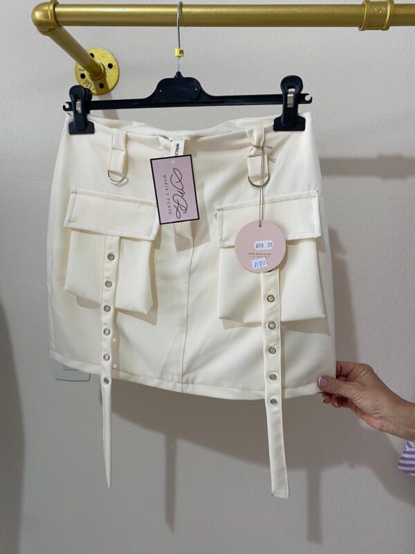 Falda cargo en beiges - Imagen 2