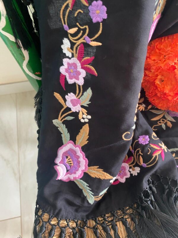 Mantoncillo modelo Vega con malva - Imagen 2