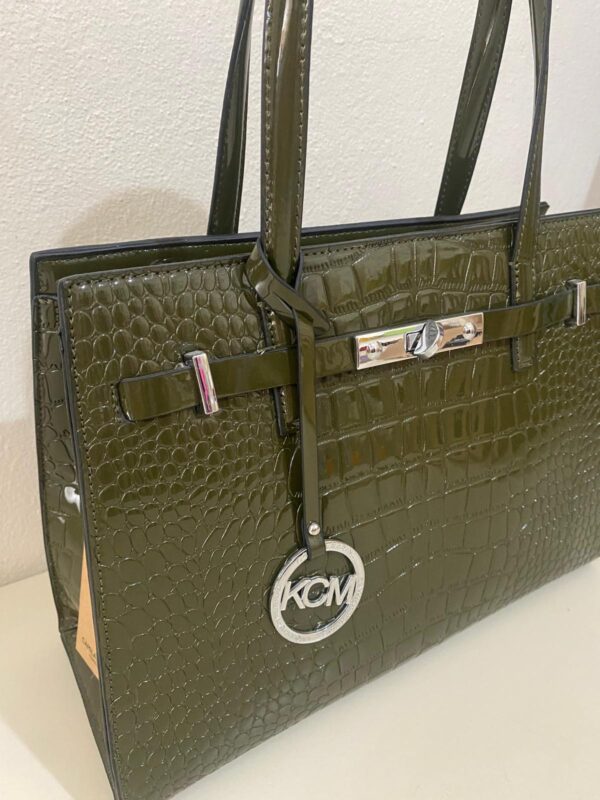 Bolso serpiente verde - Imagen 3