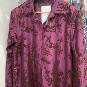 Blusa Burdeos camisera
