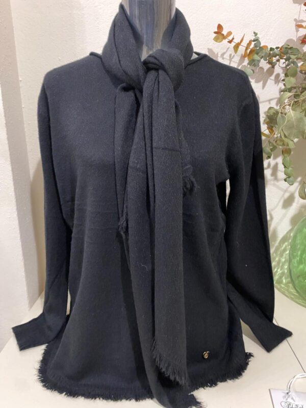 Jersey con bufanda - Imagen 2