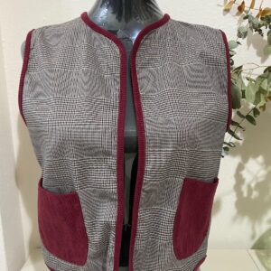 Chaleco pata de gallo