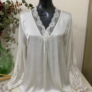 Blusa de encaje