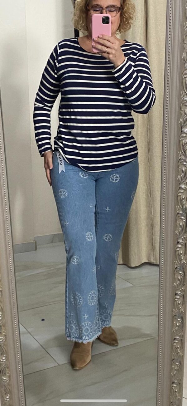 Pantalón bordado - Imagen 2