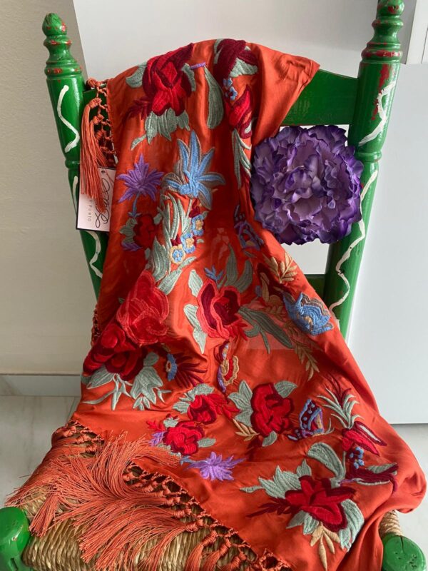 Mantoncillo de flamenca modelo Rocío