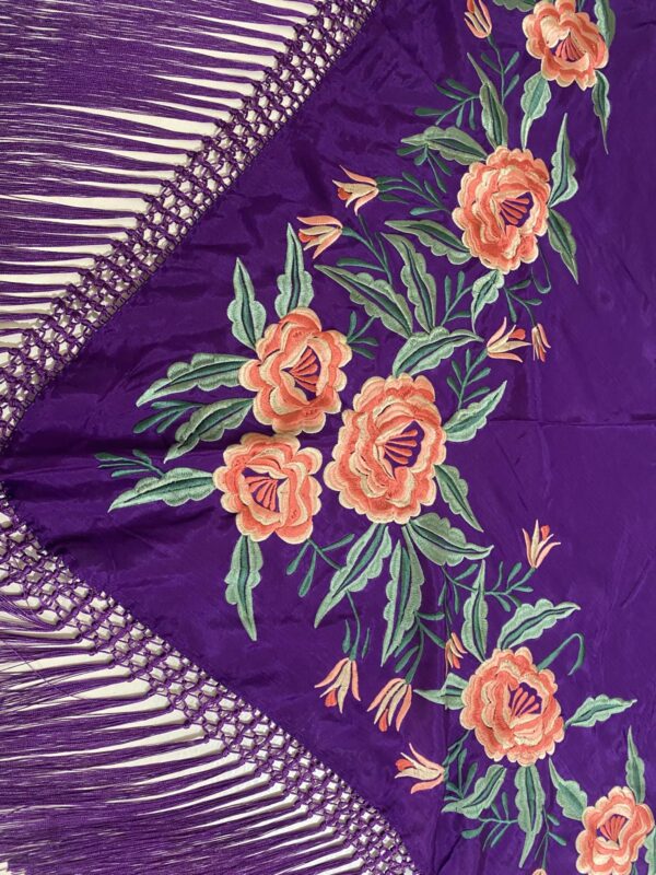 Mantoncillo modelo Luz con naranja - Imagen 2