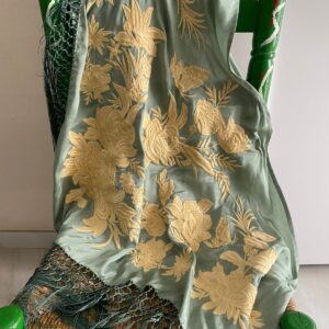 Mantoncillo de flamenca modelo Anastasia algodón beiges