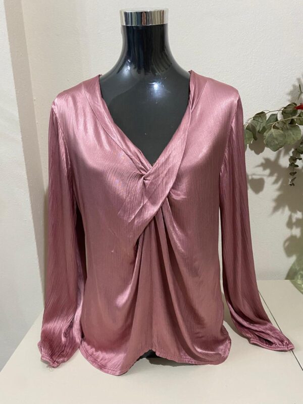 Blusa escote V - Imagen 5