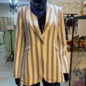 Chaqueta rayas anchas