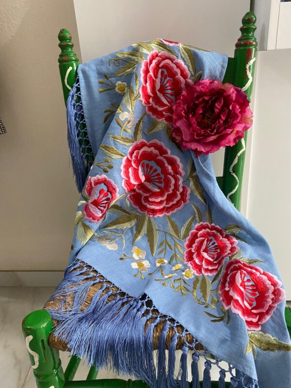 Mantoncillo de flamenca modelo Marina ducado