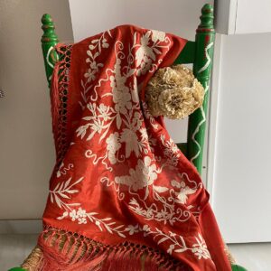 Mantoncillo de flamenca modelo Daniela en terracota