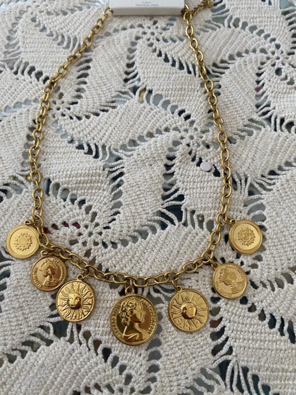 Collar monedas - Imagen 2