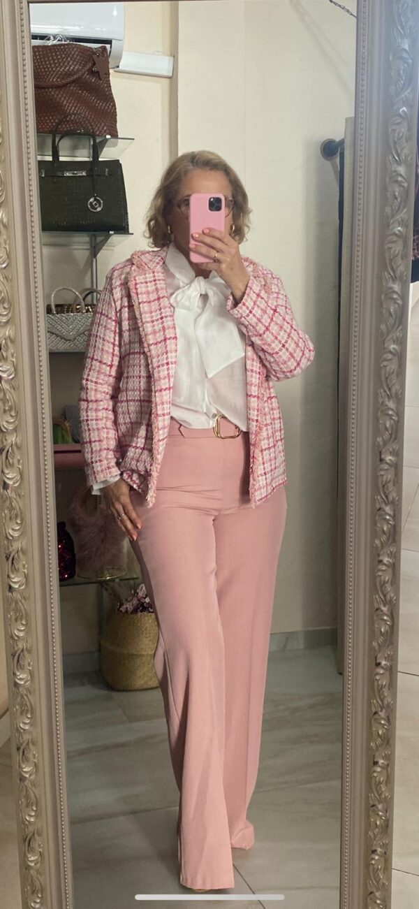 Chaqueta con solapa estilo Chanel - Imagen 6