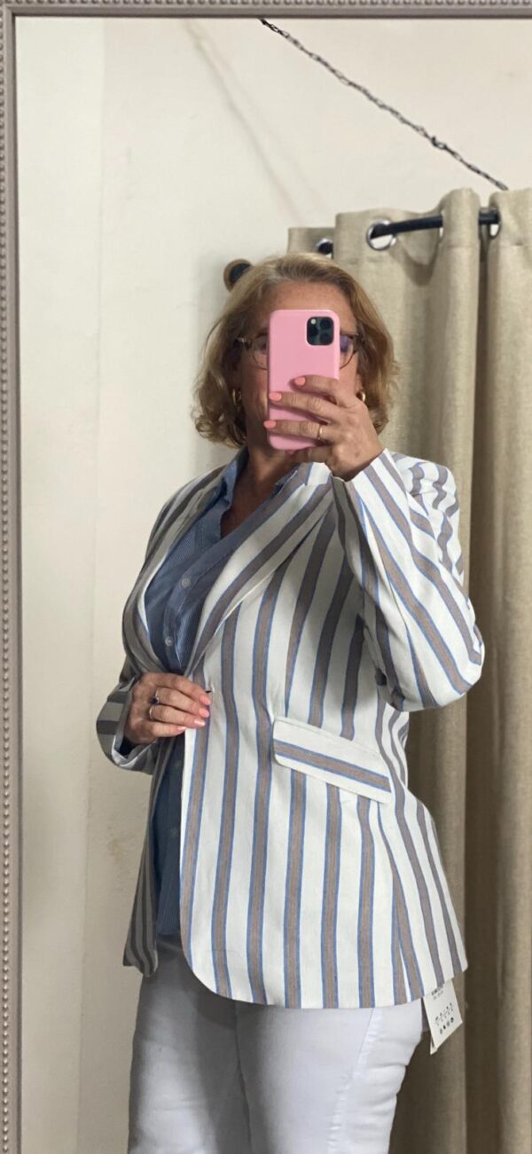 Chaqueta rayas anchas - Imagen 5