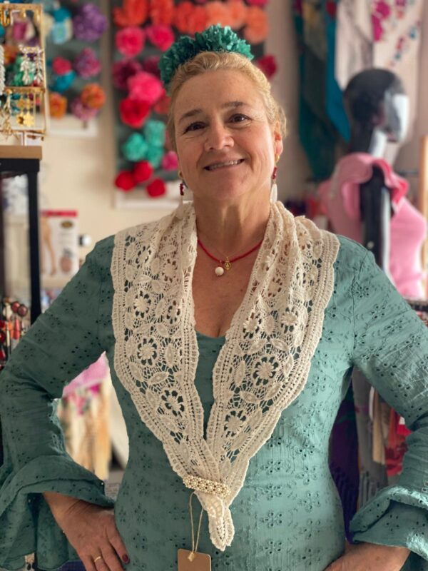 Traje de flamenca perforado - Imagen 5