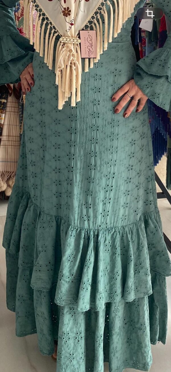 Traje de flamenca perforado - Imagen 6