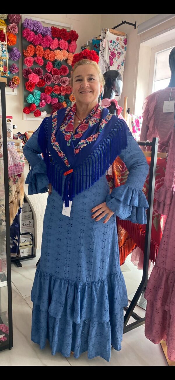 Traje de flamenca perforado - Imagen 7