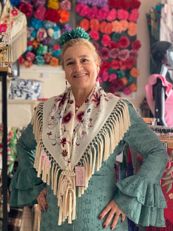 Traje de flamenca perforado - Imagen 12