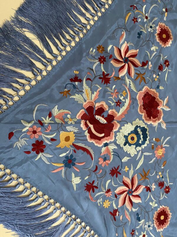 Mantoncillo de flamenca modelo Carlota ducado - Imagen 3